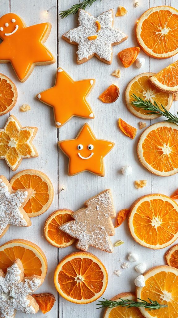 Orange Christmas Sugar Cookies: A Festive Alternative to Gingerbread